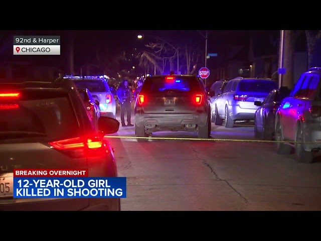 Girl, 12, killed in shooting inside Chicago home