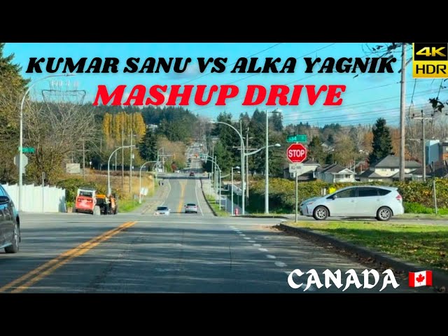 4K] Kumar Sanu and Alka Yagnik Mashup While Driving | #driving #carstatus #bollywood #90s #kumarsanu