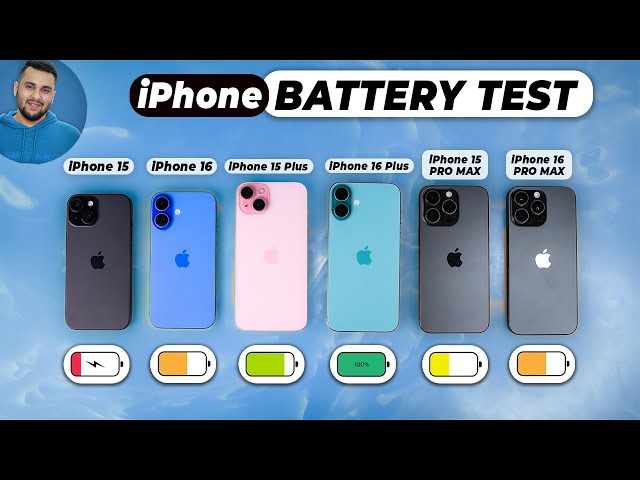 ULTIMATE iPhone Battery DRAIN Test! - 2024