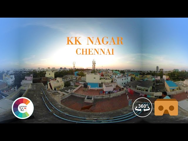 360° Video - Sunset in KK Nagar