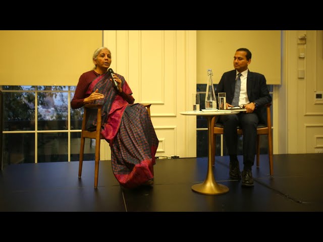 Smt Nirmala Sitharaman's interactive session at Columbia University, in New York, USA