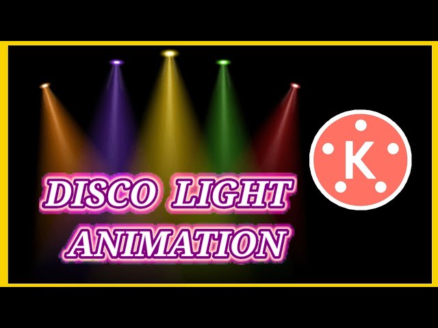 DISCO LIGHT EFFECTS |ANIMATION | TUTORIAL | KINEMASTER | ENCHA DE LEON