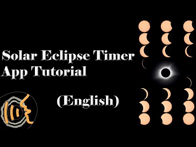 WATCH THIS If You Are Going To A Solar Eclipse! - Solar Eclipse Timer