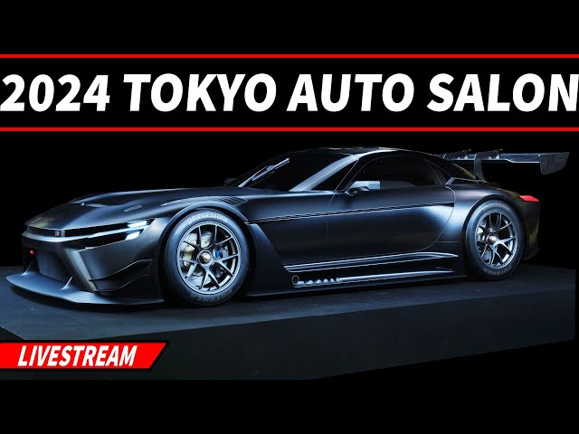 *LIVESTREAM* 2024 Tokyo Auto Salon // Gazoo Racing and Lexus Reveals