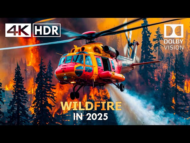 Wildfire in 2025 4K 60fps HDR Dolby Vision - 4K Video ULTRA HD