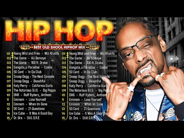 Hip Hop Mix NEW 2025🔥 ~ 50 Cent, Ice Cube, Lil Jon, 2Pac, Dr Dre, Snoop Dogg, DMX...142