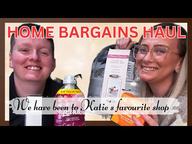 HOME BARGAINS HAUL | #homebargains #haul #shopping