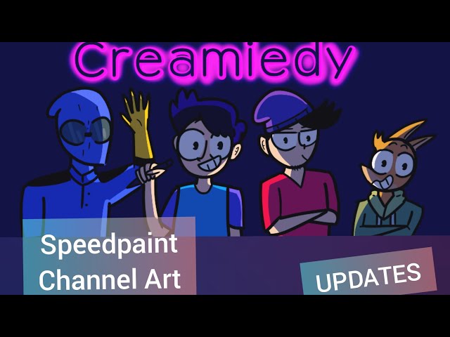 NEW CHANNEL ART (Speedpaint🖌)