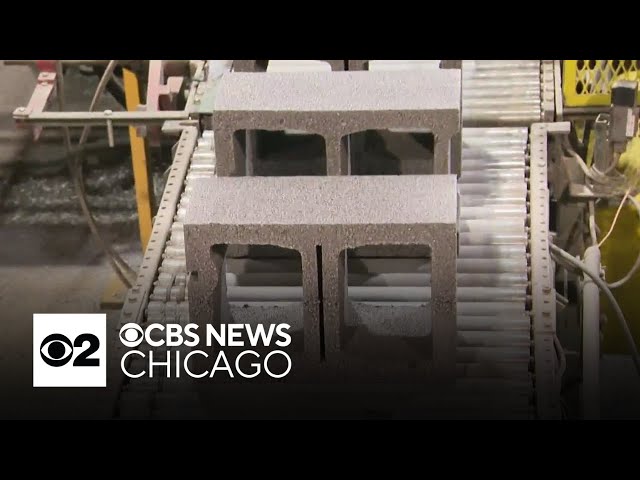 Carbon Quest's technology captures carbon emissions, turns it into concrete blocks