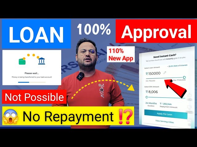 No Reject ✅100% Approval ₹2 Lakh Loan Kaise Le - Bad Cibil Score Loan Apply |New Loan App Today 2025