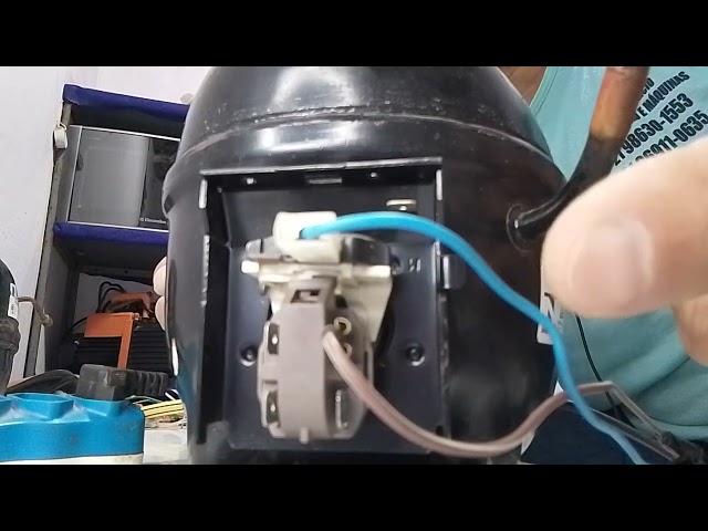 como saber se o motor compressor da geladeira está queimado