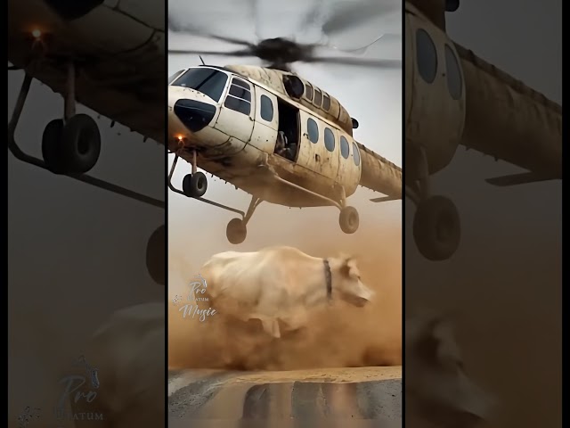 🚨 Dramatic Cow Rescue Caught on Camera – You Won't Believe What Happens Next! 🎥🔥