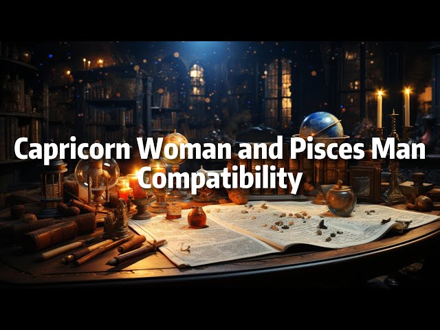 Capricorn Woman and Pisces Man Compatibility: Balancing Earthly Stability with Watery Depth