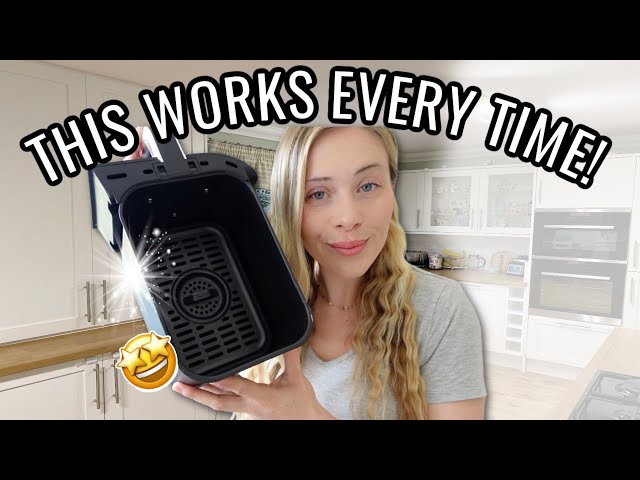 BEST WAY TO CLEAN AN AIR FRYER | How To Clean A Greasy Air Fryer