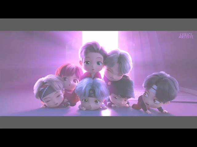 BTS members animation videos# permission to dance ( fan made music video. 💫✨