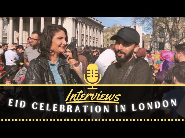 Voices of Celebration: Eid at Trafalgar Square - What People Really Think!