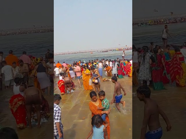 Nagari ho prayagraj ki sangam ka kinara ho#shortvideo #ganga #Mahakumbha Prayagraj 2025 #sangam