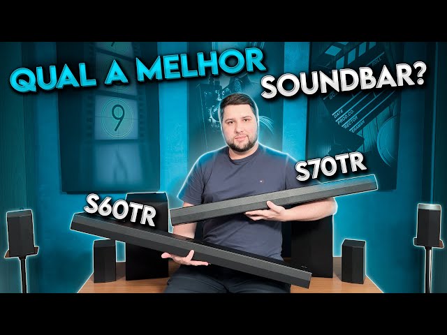 Qual MELHOR SOUNDBAR LG? S60TR ou S70TR - Comparamos lado a lado!!!