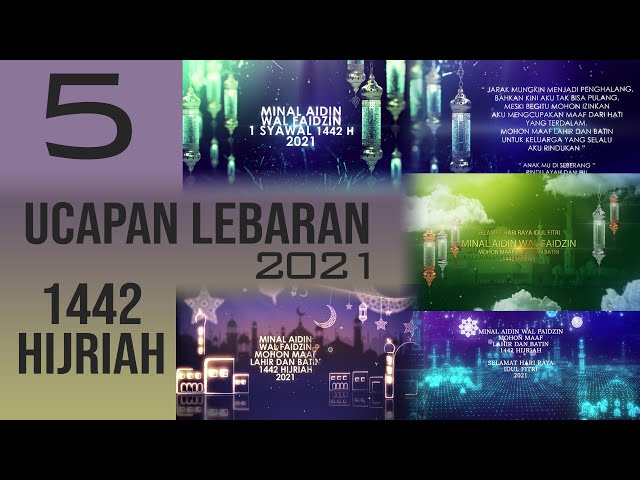 Lebaran 2021 1442 Hijriah Intro Free Download