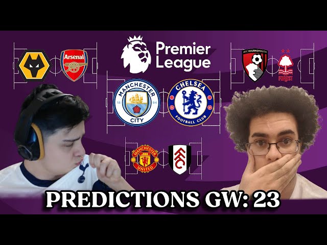 Premier League Predictions | Gameweek 23