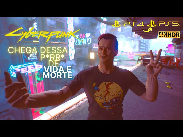 Cyberpunk 2077 | Série de Gameplay no PS5 em 4K HDR | Parte 2