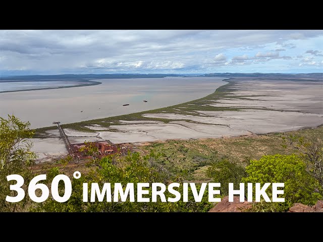 Five Rivers Lookout Trail - Wyndham - Western Australia, 360 hiking video