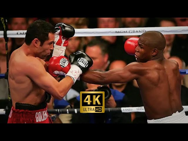 Floyd Mayweather USA vs Oscar De La Hoya  Epic Boxing Fight Highlights 4kHD