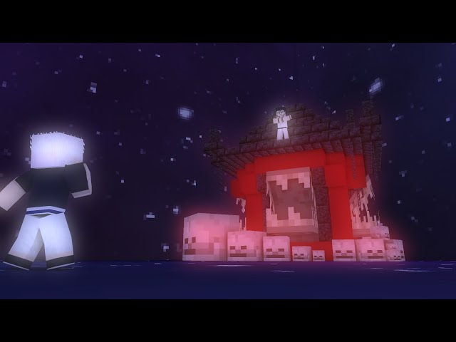 Domain Clash minecraft animation / Gojo & Sukona Domain