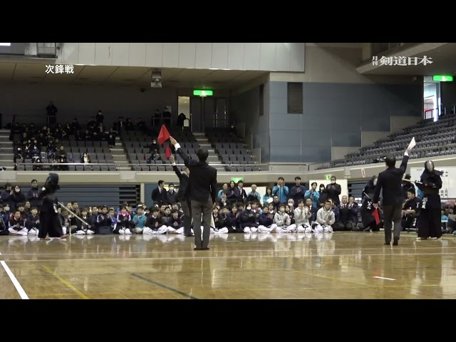 中学生の部決勝戦（2025年 鬼高剣友会50周年記念大会）