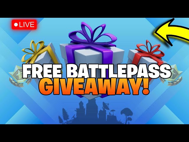 🔴FORTNITE BATTLEPASS GIVEAWAY LIVE! ⭐ + FREE VBUCKS GIVEAWAY STREAM (50,000 GIFT CARD GIVEAWAY)