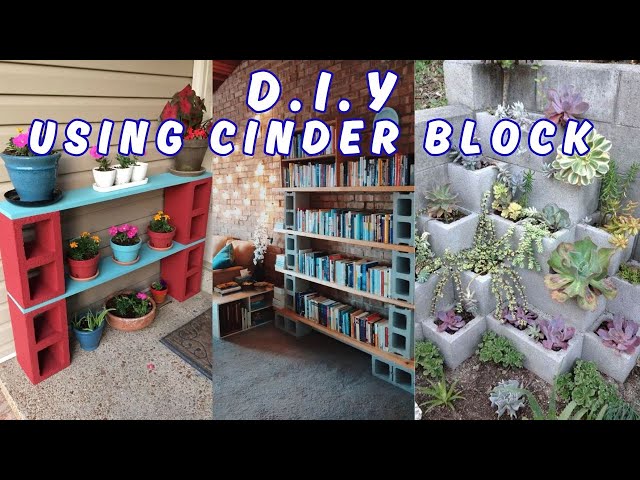 22 Brilliant Ideas to Improve Your Home Using Cinder Blocks