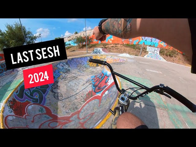 Última sesión de Bowl en BMX del 2024 🤘😎