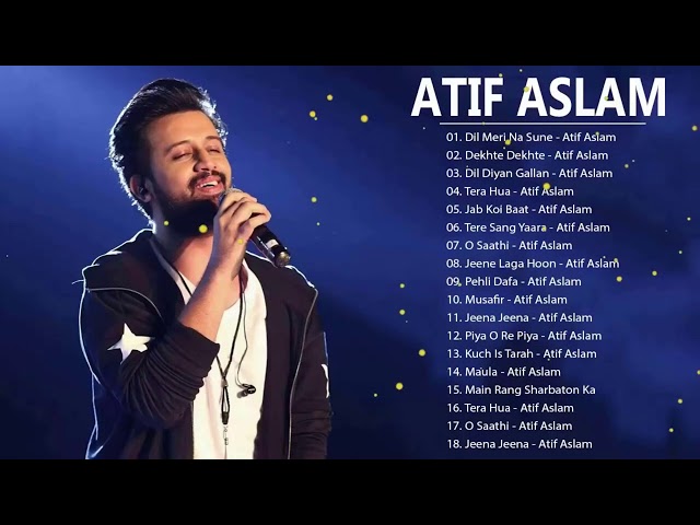 ATIF ASLAM Hindi Songs Collection Atif Aslam songs BEST OF ATIF ASLAM SONGS 2023 #atifaslam