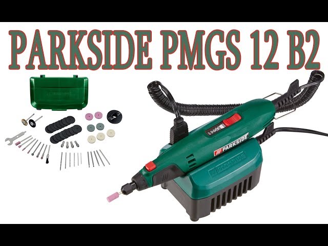 Parkside Modeling and Engraving pmgs 12 B2 Tool for Diy Enthusiasts