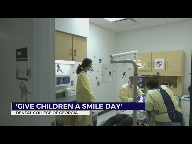 Augusta University holds annual Give Kids A Smile Day