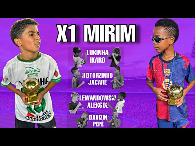 O MAIOR X1 MIRIM DA INTERNET com Lukinha e Heitorzinho MITANDO DEMAIS 🔥