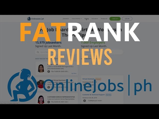 OnlineJobs.ph Review | FatRank Votes Best Virtual Assistant Staffing Outsourcing Solutions