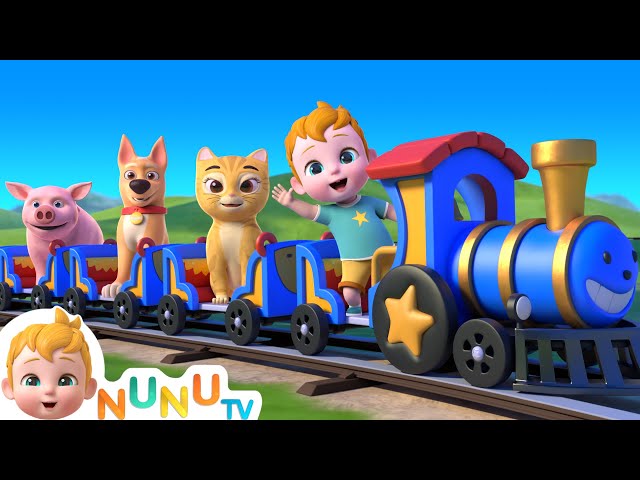 ABC Song Animals Version | Nursery Rhymes & Kids Songs | NuNu Tv