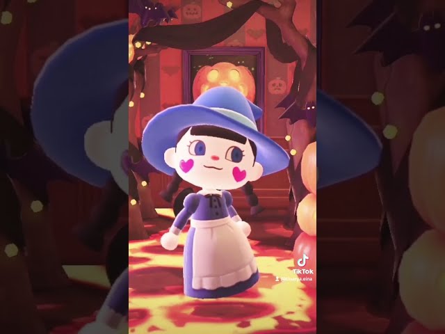 ACNH Tenue HALLOWEEN 🎃 ANIMAL CROSSING NEW HORIZONS EP 03 #shorts #tiktok