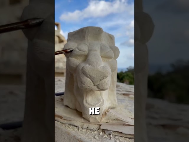 This stonemason is amazing (@charlie.gee__ )