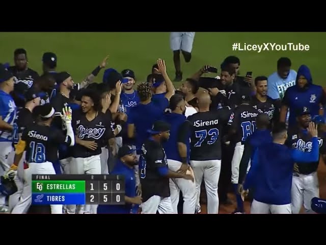 LOS TIGRES DEL LICEY PASAN A SU TERCERA SERIE FINAL SEGUIDA 😱💙