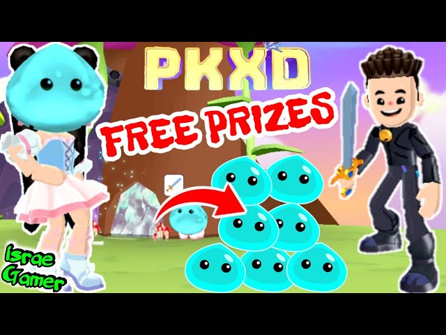 PK XD NEW BLUE SLIME CREATURES HUNTING😱❗🔵& FREE PRIZES