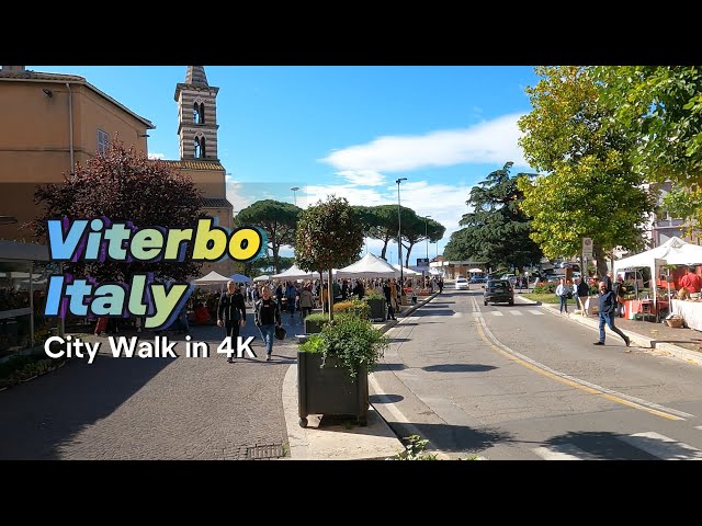 Viterbo City Walk | Italy 🇮🇹