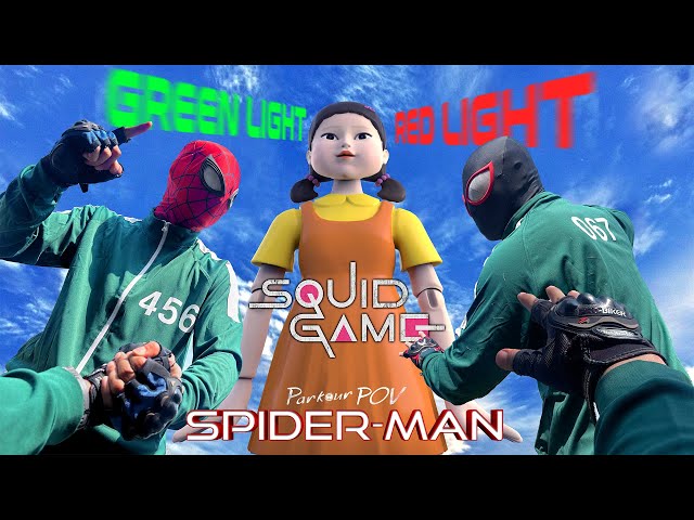 What If SPIDER-MAN Bros join SQUID GAME | Green Light Red Light... GAME ON