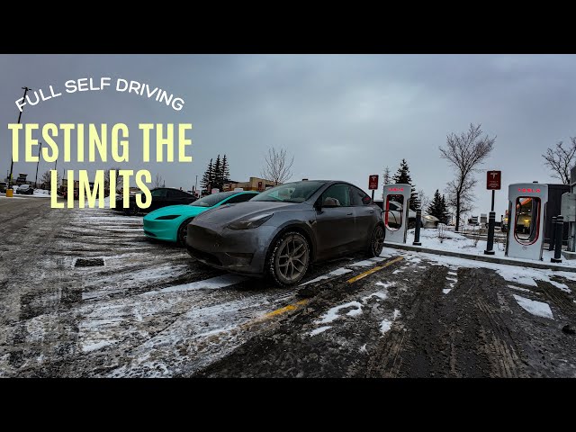 Tesla 3 Hour Full Self-Driving from Calgary, Alberta to Elkford, BC | FSD 13 | Zero Disengagement