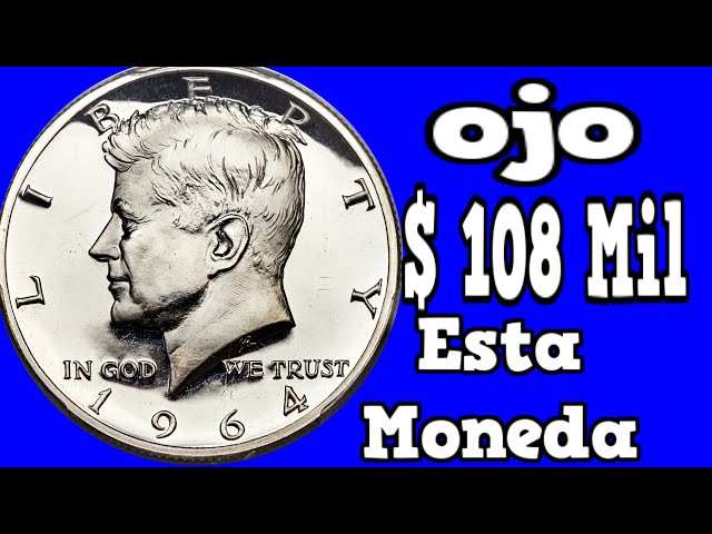 ❤️🤑$108 Mil DOLARES POR ESTE ERROR 1964❤️🤑 KENNEDY SILVER HALF DOLLAR