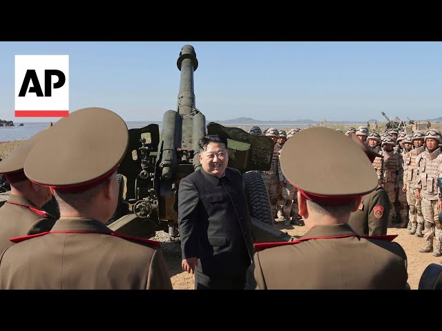 North Korean leader Kim marks anniversary of army and hits out at US