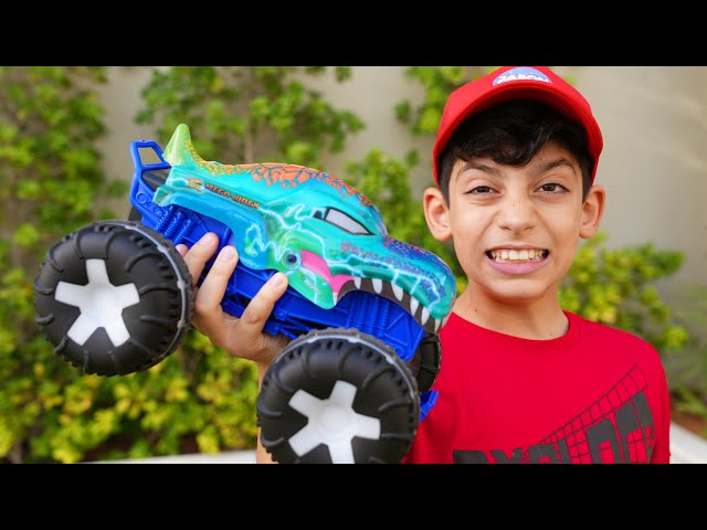 Jason and the New Hot Wheels Monster Truck Adventure