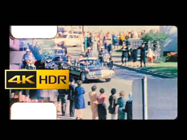 JFK Assassination | Zapruder Film (1963) in 4K HDR