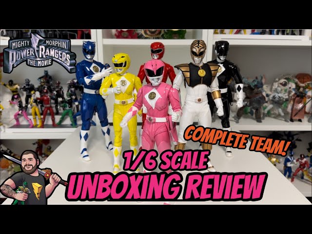 Mighty Morphin Power Rangers The Movie Pink Ranger 1/6 scale Toy Battalion Pink Pterosaur FULL TEAM